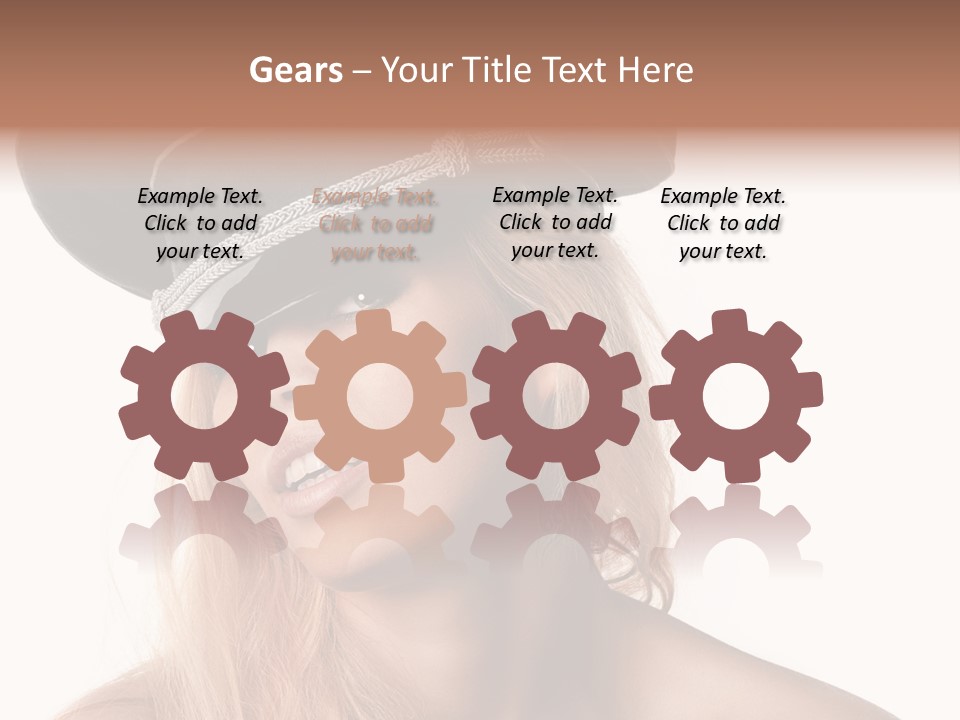 Beautiful Looking Facial PowerPoint Template