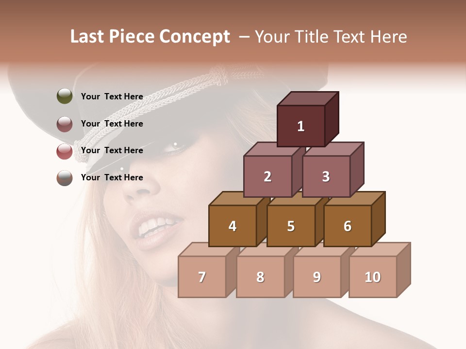 Beautiful Looking Facial PowerPoint Template