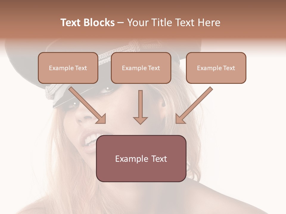 Beautiful Looking Facial PowerPoint Template