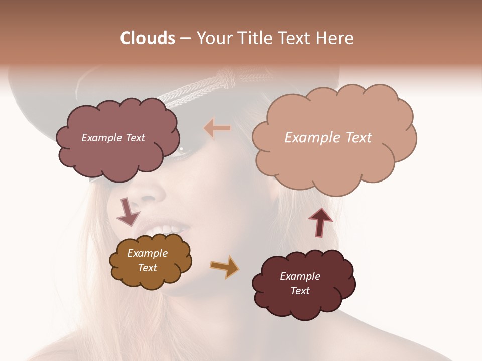 Beautiful Looking Facial PowerPoint Template