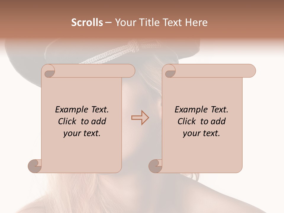 Beautiful Looking Facial PowerPoint Template