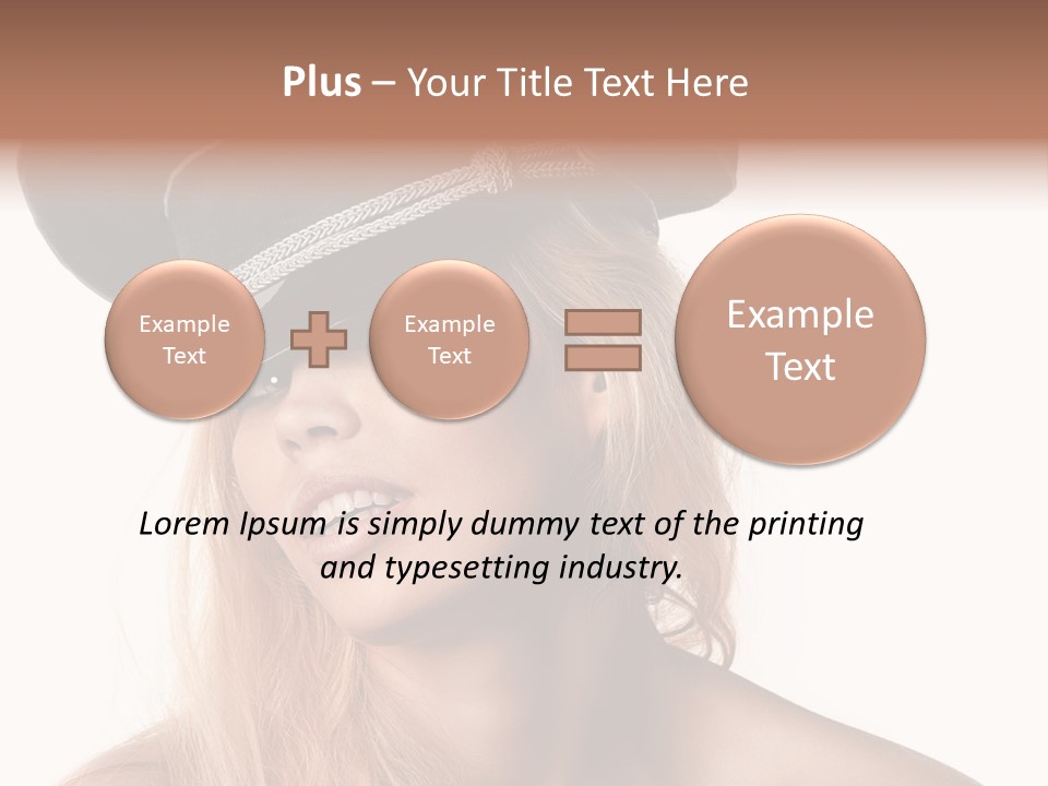 Beautiful Looking Facial PowerPoint Template