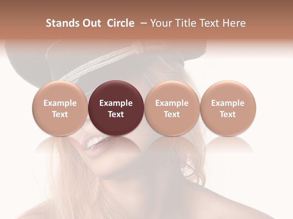 Beautiful Looking Facial PowerPoint Template