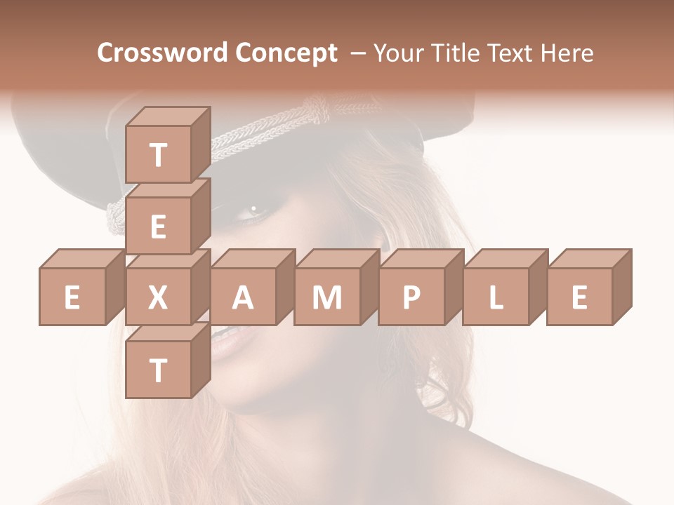 Beautiful Looking Facial PowerPoint Template