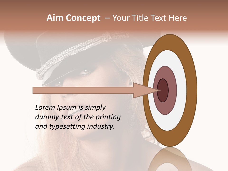 Beautiful Looking Facial PowerPoint Template