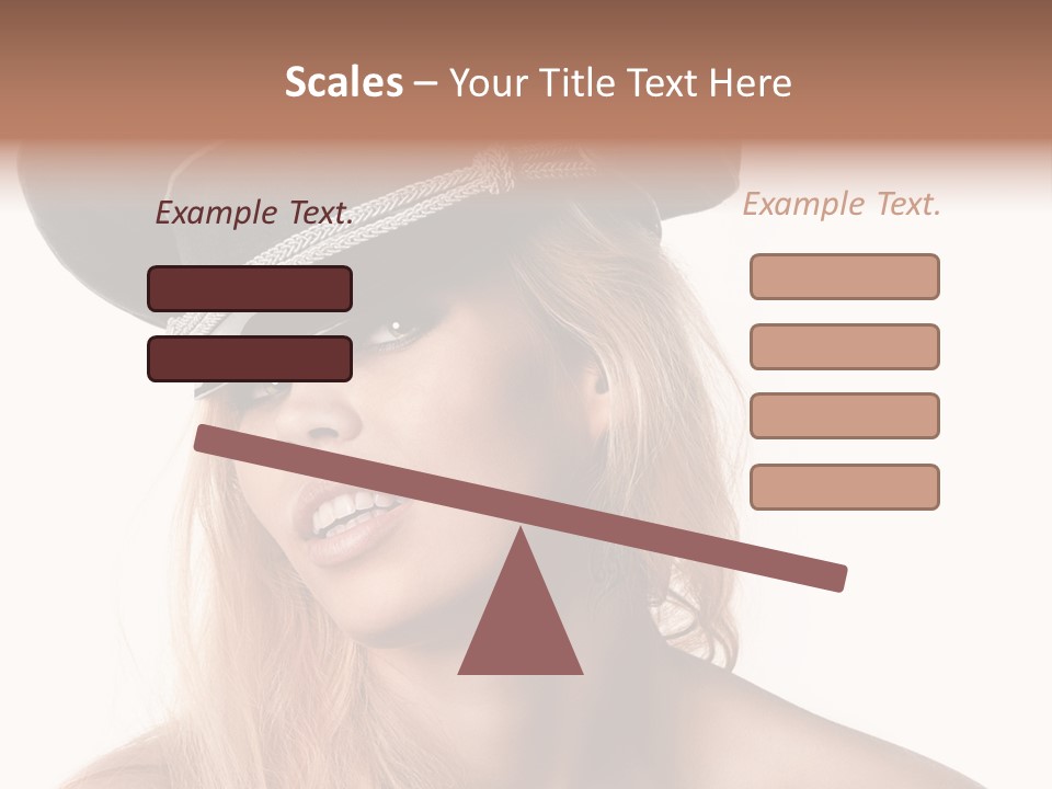 Beautiful Looking Facial PowerPoint Template