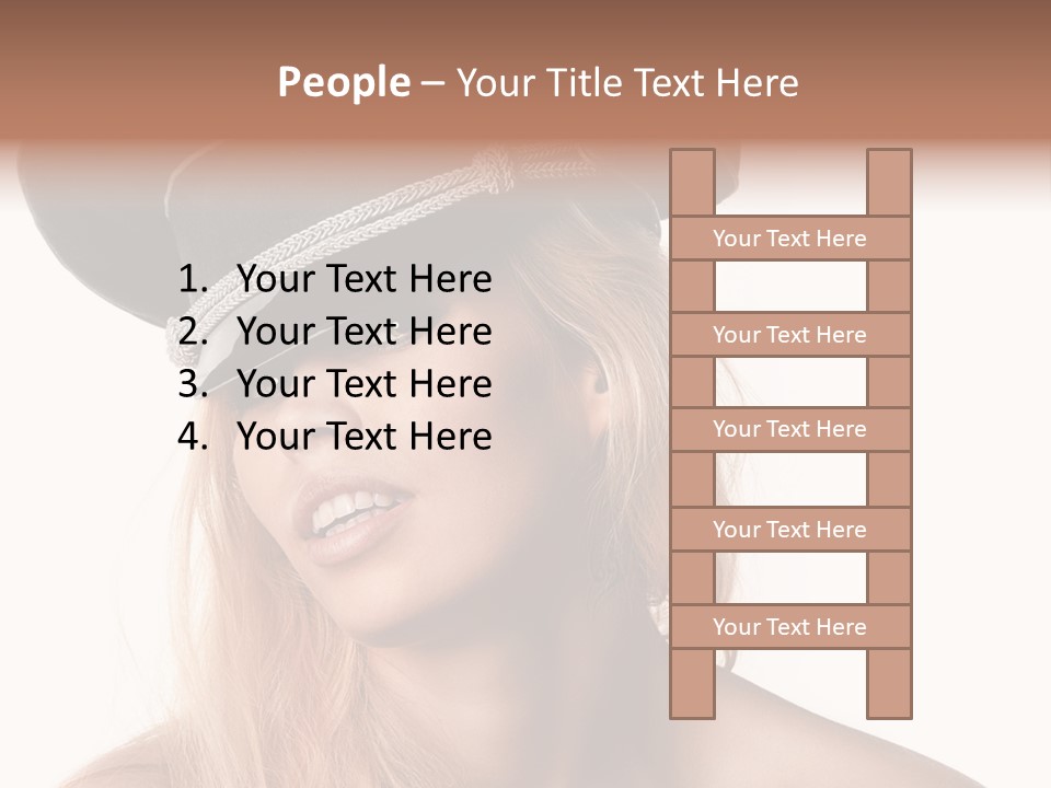 Beautiful Looking Facial PowerPoint Template