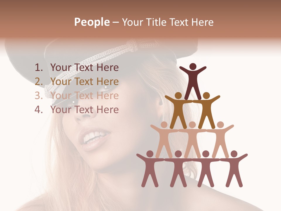 Beautiful Looking Facial PowerPoint Template