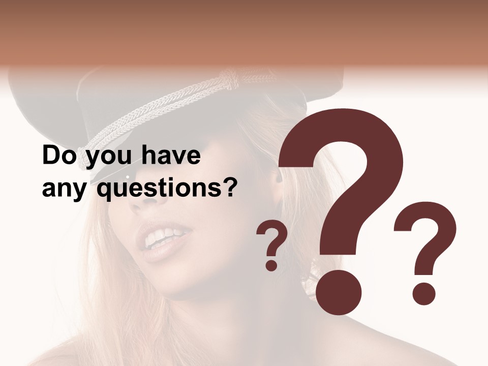 Beautiful Looking Facial PowerPoint Template