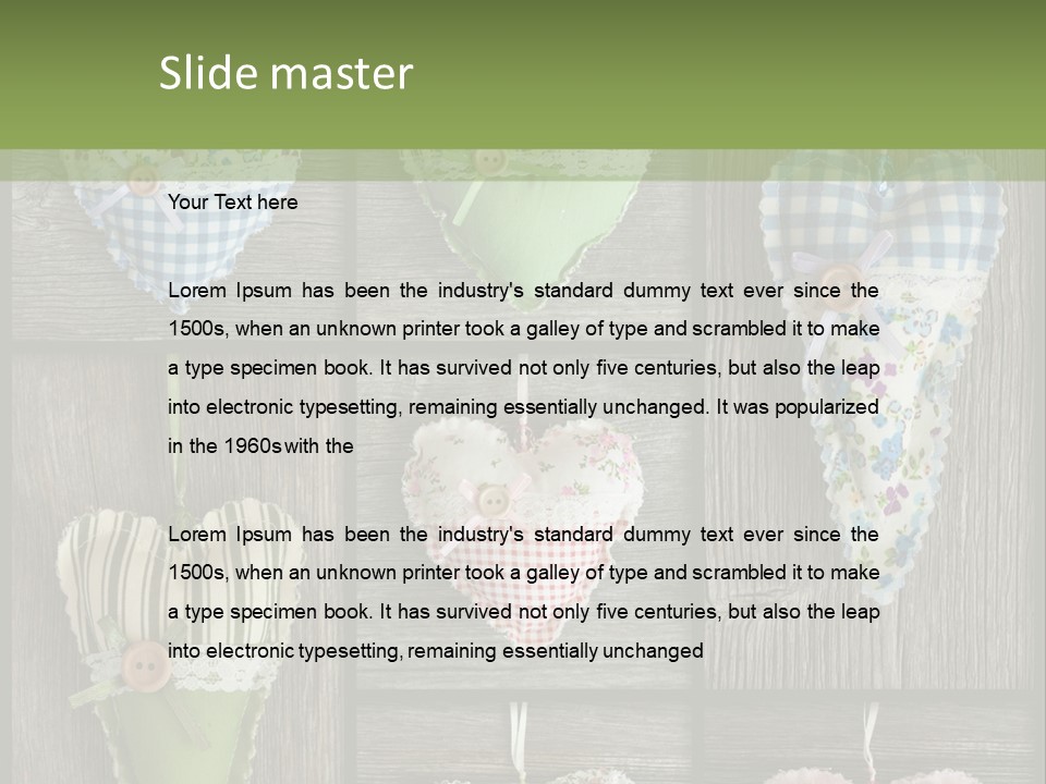 Aged Decorative Rustic PowerPoint Template