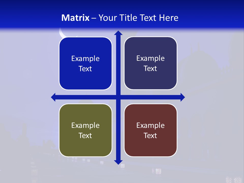 Islamic Stars Spiritual PowerPoint Template