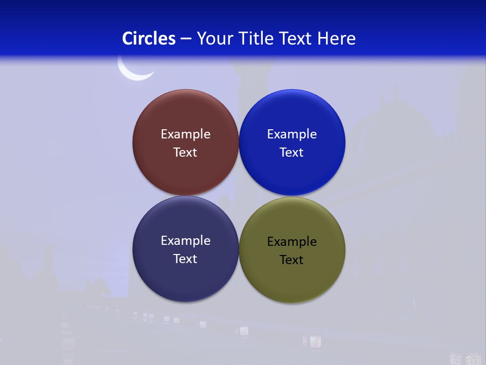 Islamic Stars Spiritual PowerPoint Template