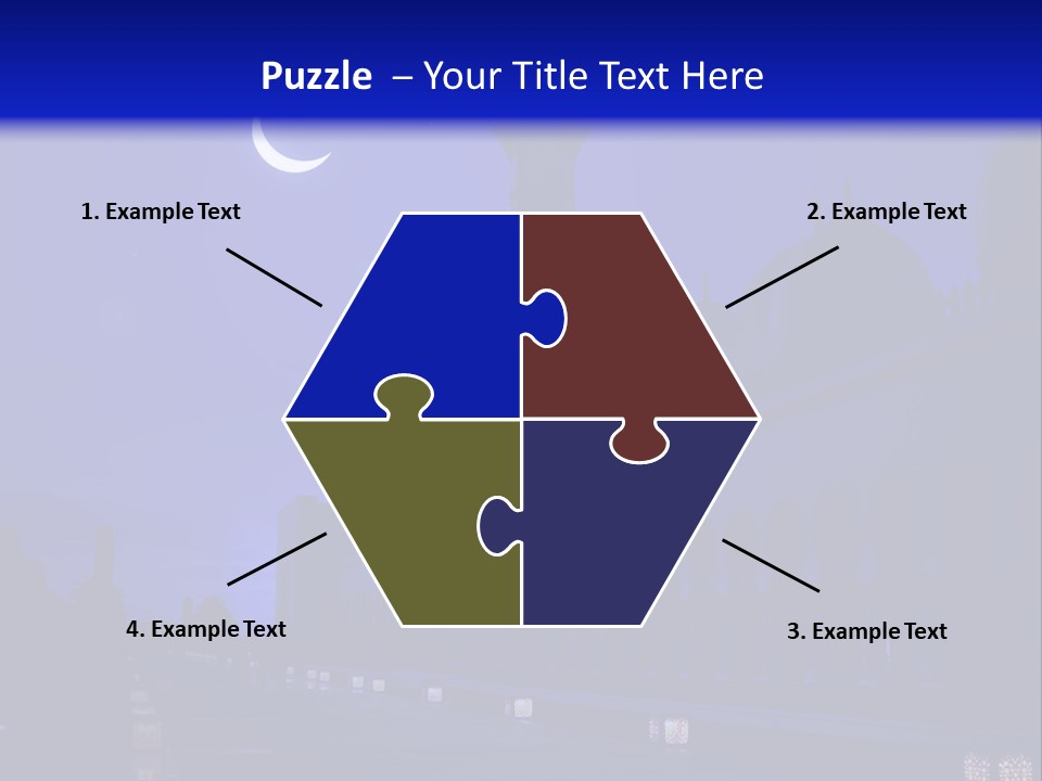 Islamic Stars Spiritual PowerPoint Template