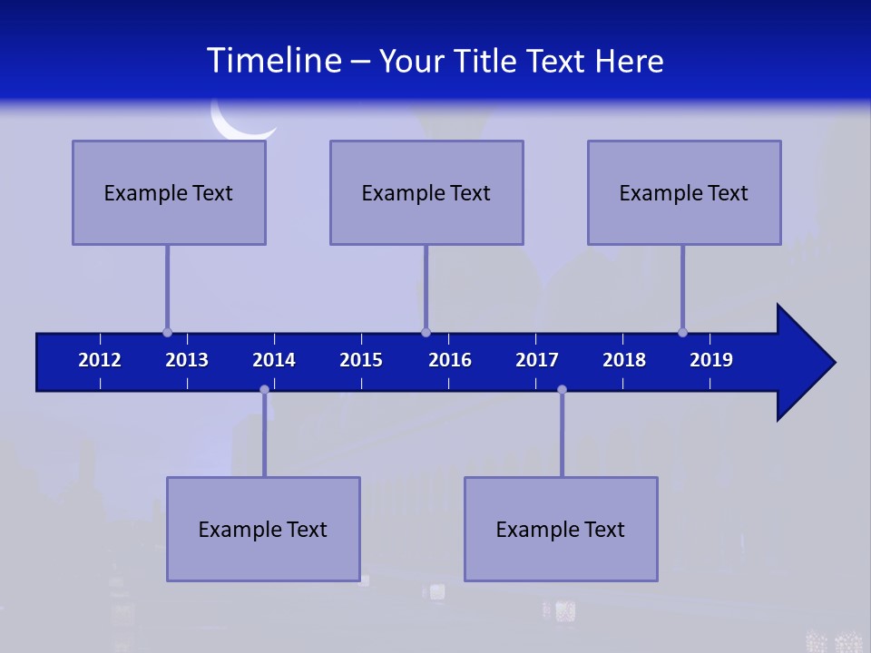 Islamic Stars Spiritual PowerPoint Template