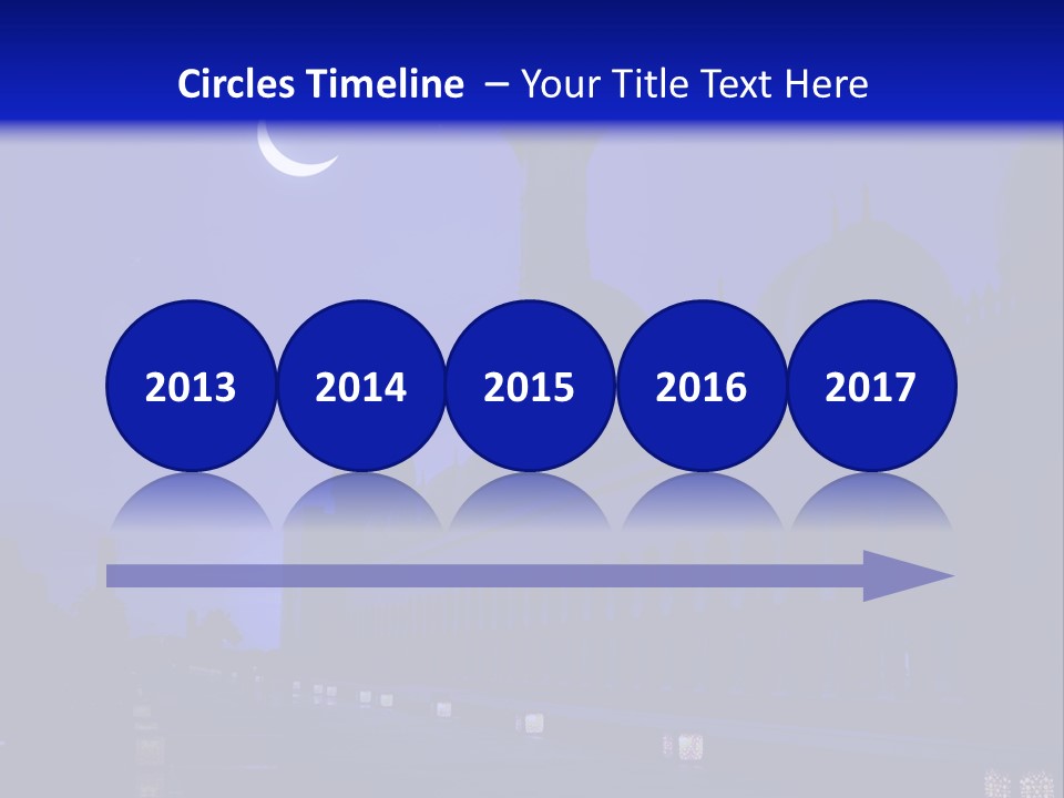 Islamic Stars Spiritual PowerPoint Template