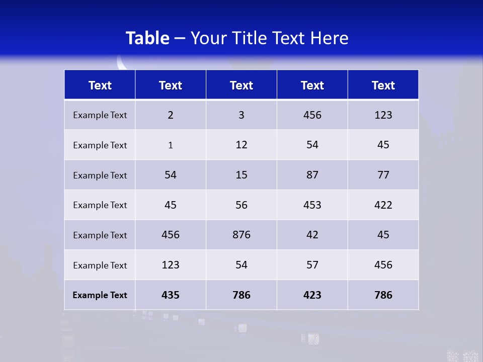 Islamic Stars Spiritual PowerPoint Template