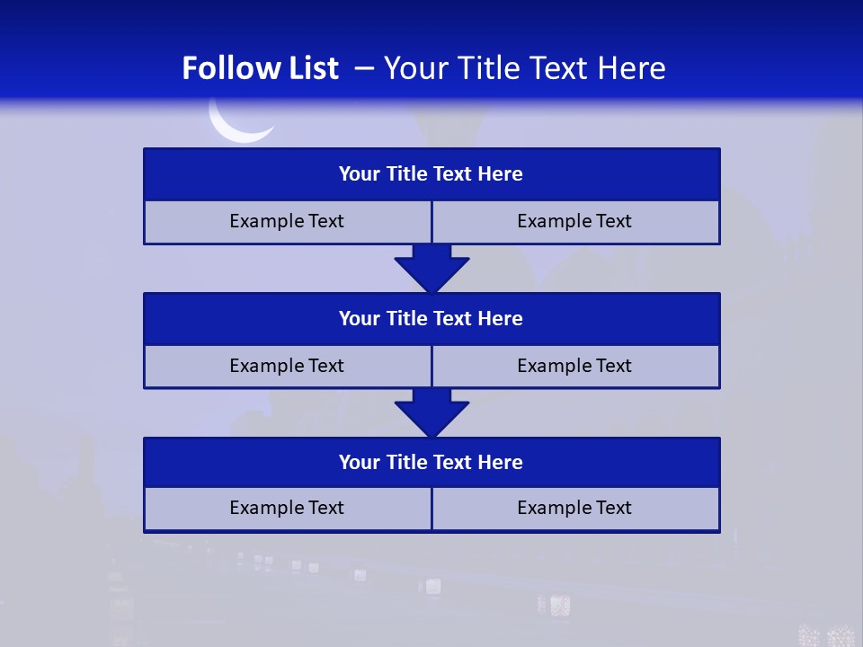 Islamic Stars Spiritual PowerPoint Template