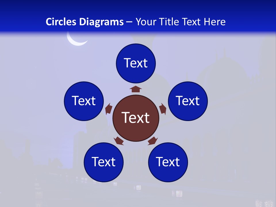 Islamic Stars Spiritual PowerPoint Template