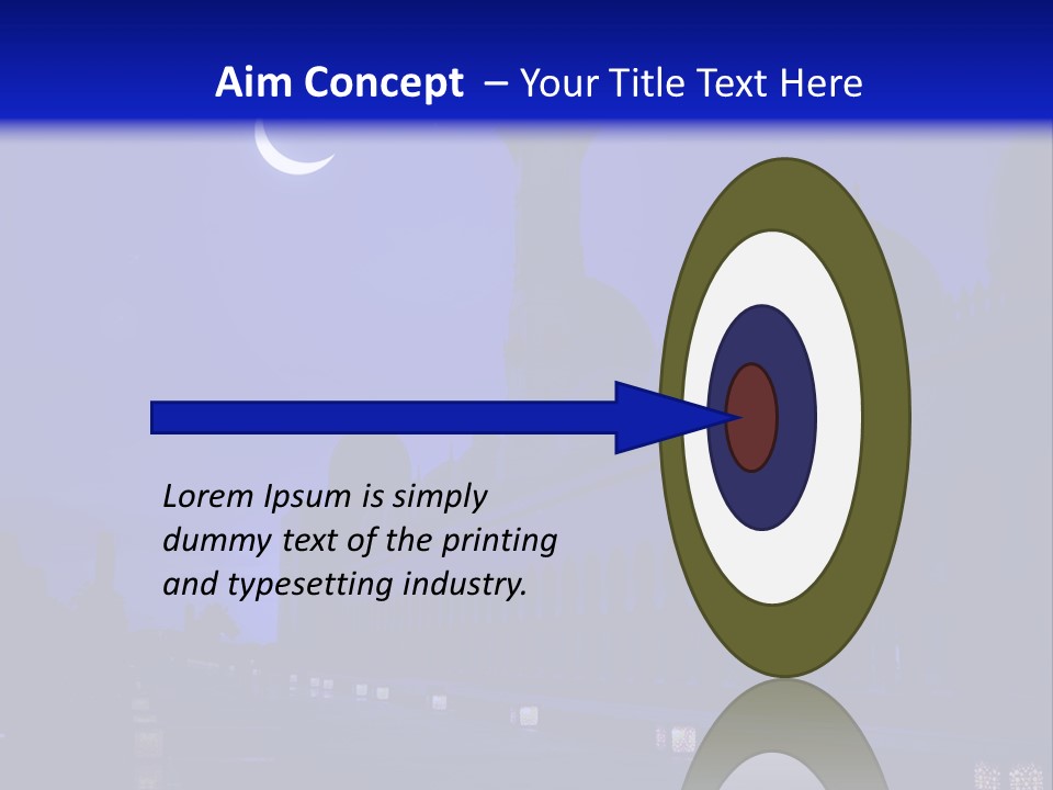 Islamic Stars Spiritual PowerPoint Template