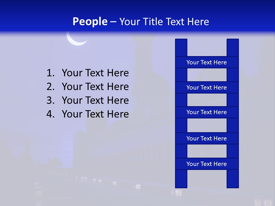 Islamic Stars Spiritual PowerPoint Template