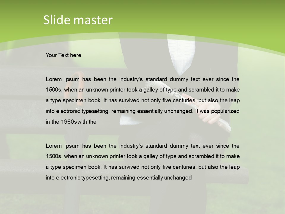 Lifestyle Phone Fashion PowerPoint Template