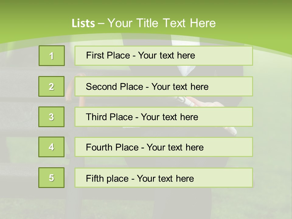 Lifestyle Phone Fashion PowerPoint Template