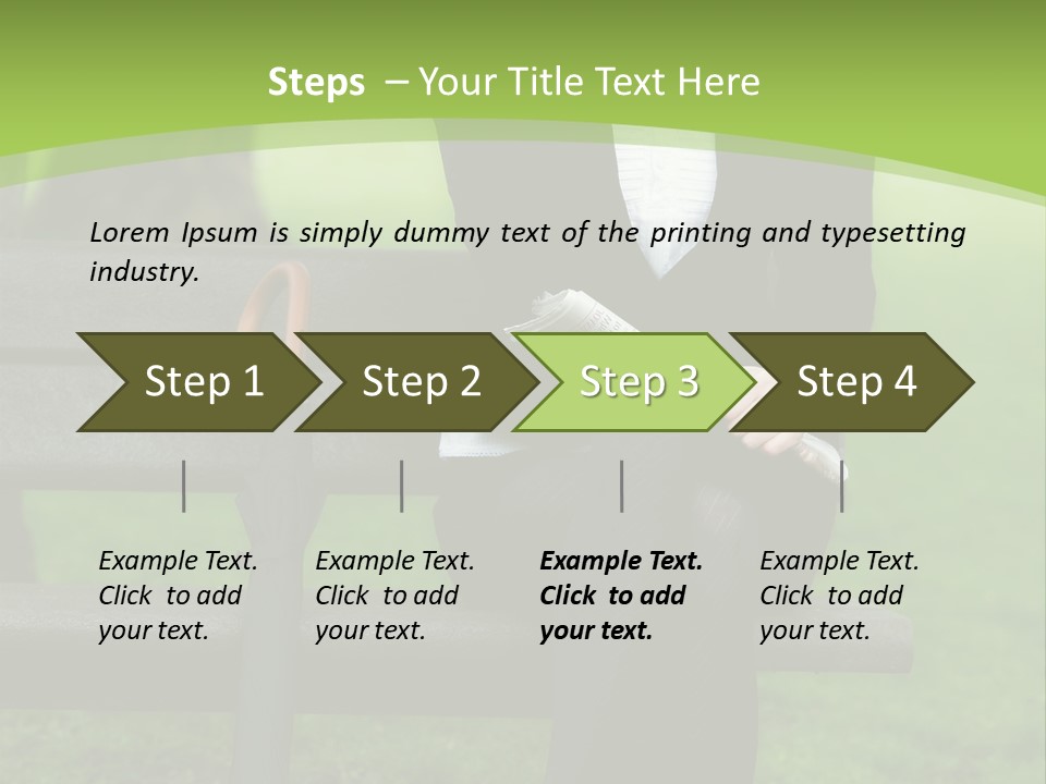 Lifestyle Phone Fashion PowerPoint Template