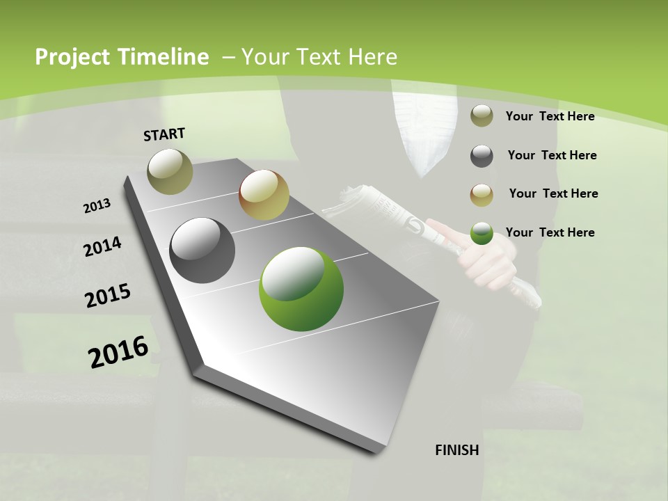 Lifestyle Phone Fashion PowerPoint Template