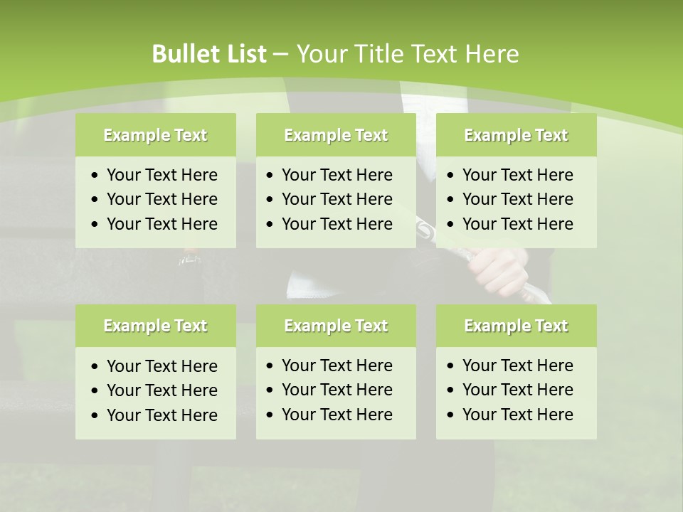 Lifestyle Phone Fashion PowerPoint Template