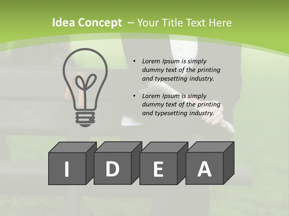 Lifestyle Phone Fashion PowerPoint Template