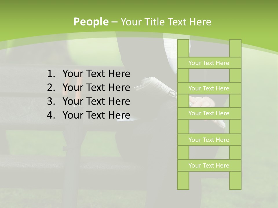 Lifestyle Phone Fashion PowerPoint Template