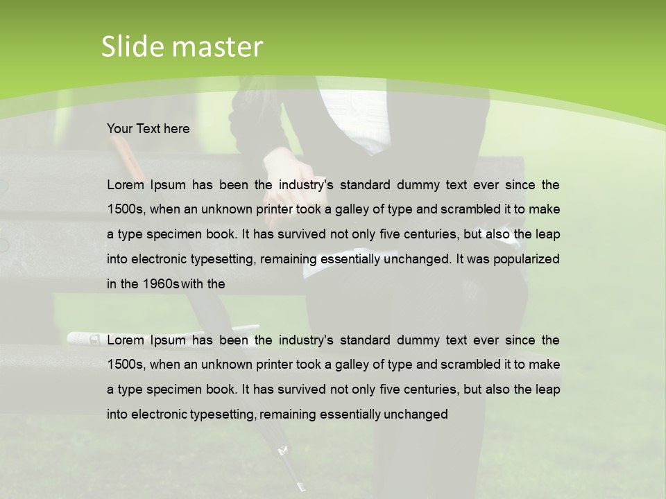 Happy Beautiful Human PowerPoint Template