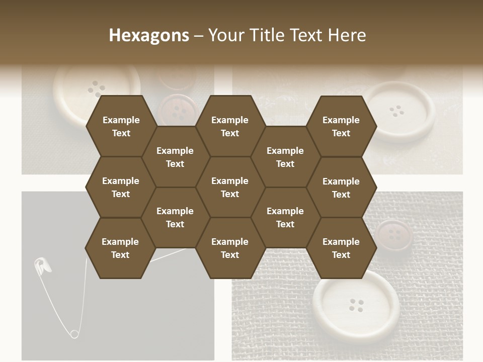 Steel Paper Accessories PowerPoint Template