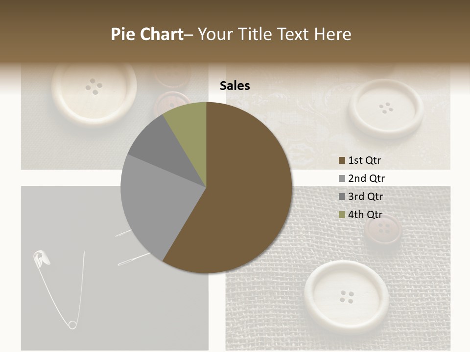 Steel Paper Accessories PowerPoint Template