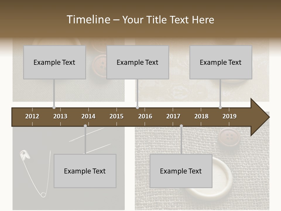 Steel Paper Accessories PowerPoint Template