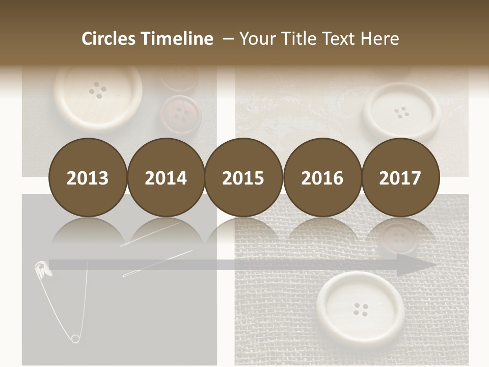 Steel Paper Accessories PowerPoint Template