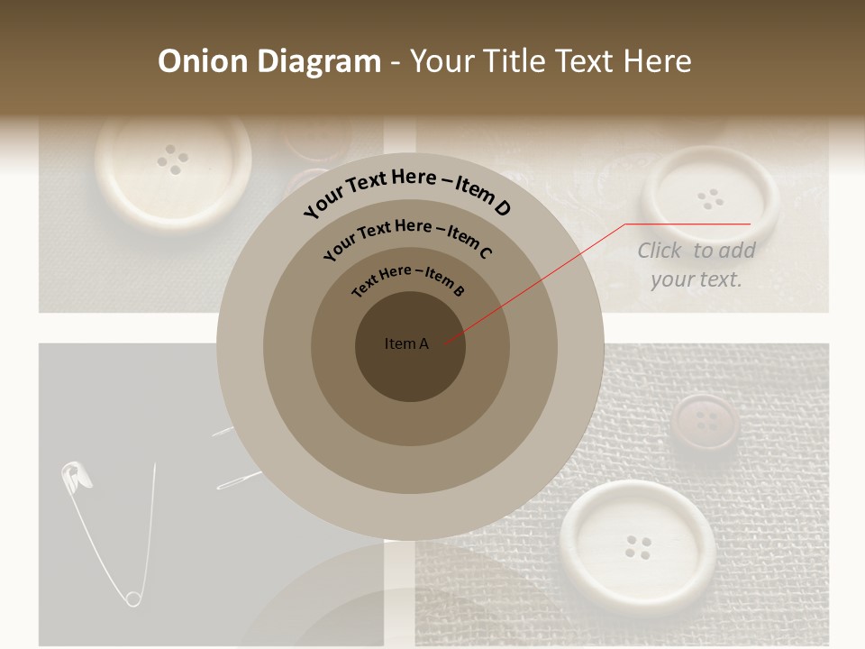 Steel Paper Accessories PowerPoint Template