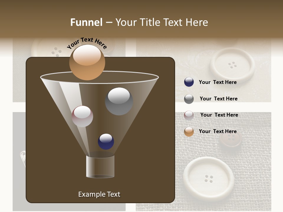Steel Paper Accessories PowerPoint Template