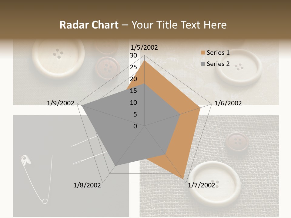 Steel Paper Accessories PowerPoint Template