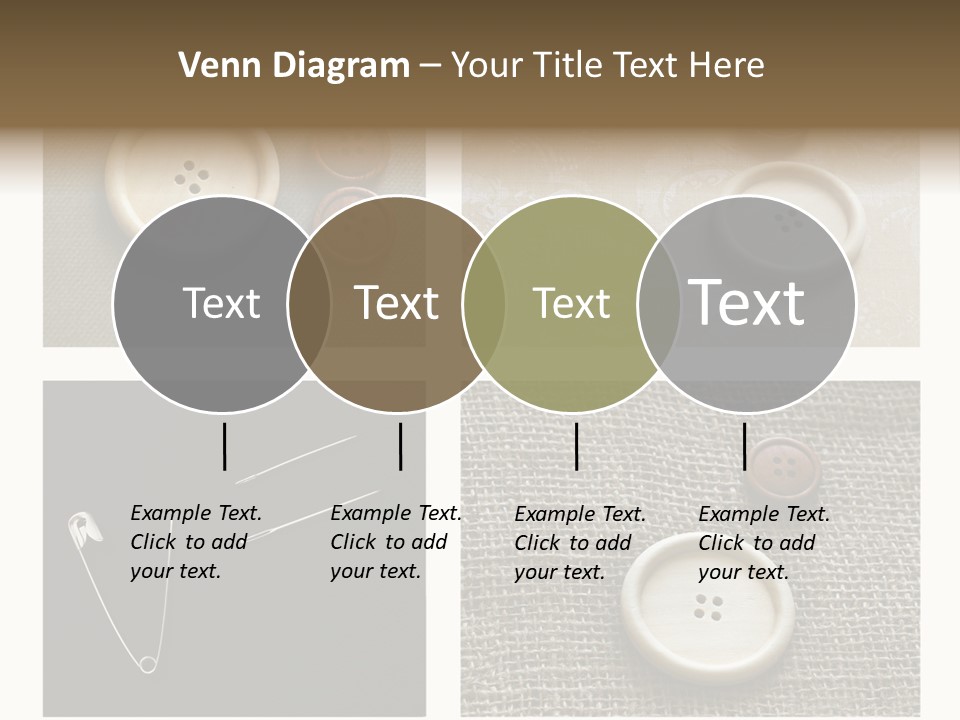 Steel Paper Accessories PowerPoint Template
