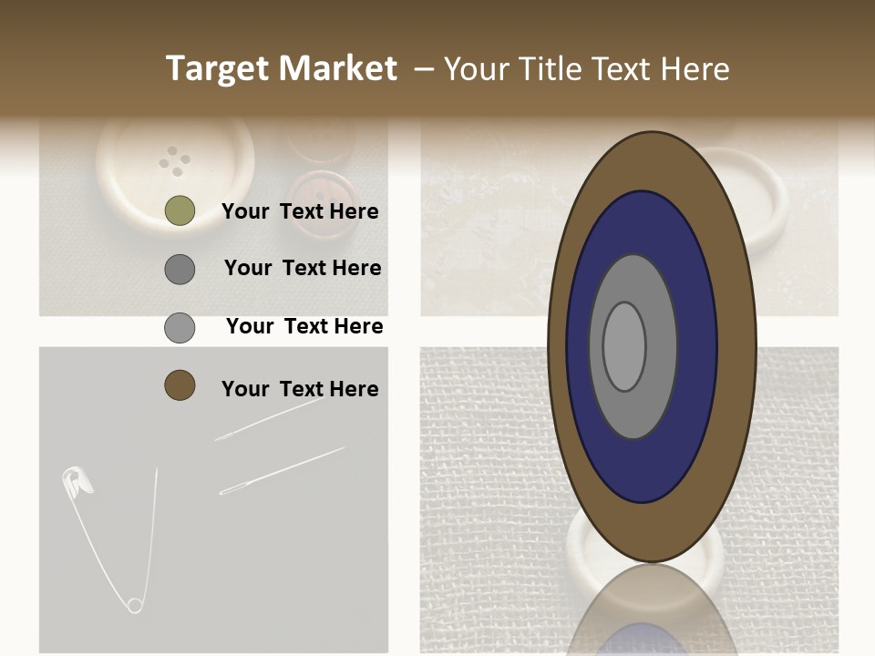 Steel Paper Accessories PowerPoint Template