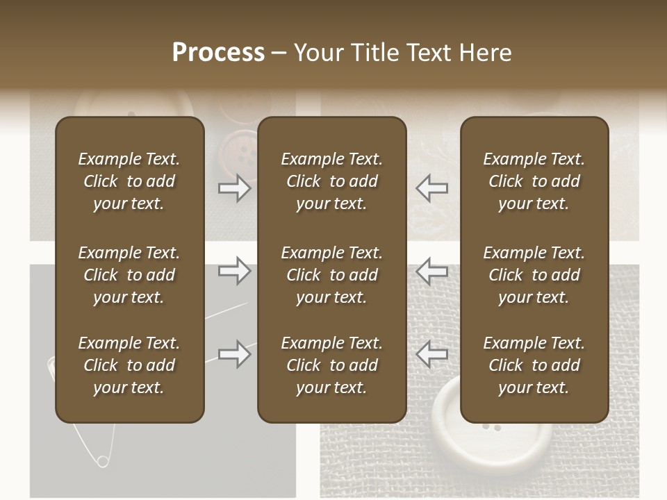 Steel Paper Accessories PowerPoint Template