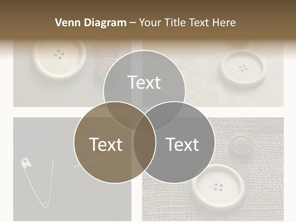 Steel Paper Accessories PowerPoint Template