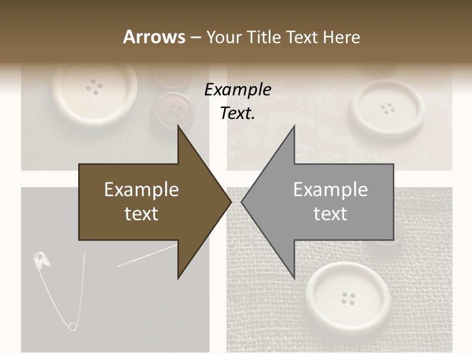 Steel Paper Accessories PowerPoint Template
