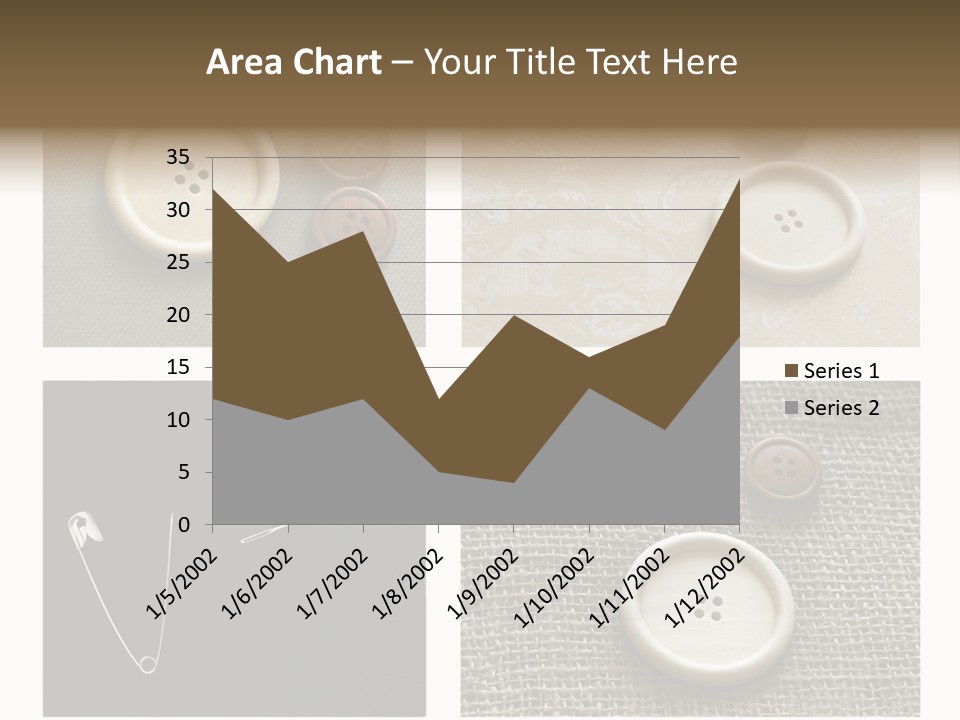 Steel Paper Accessories PowerPoint Template