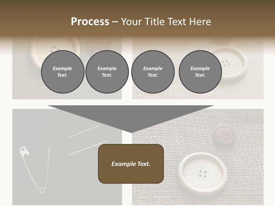 Steel Paper Accessories PowerPoint Template