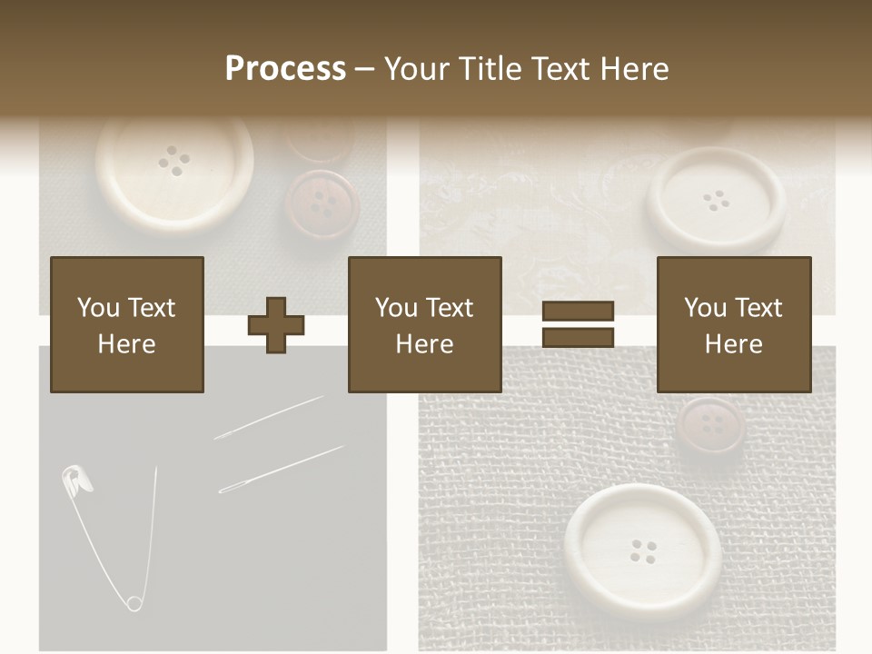 Steel Paper Accessories PowerPoint Template