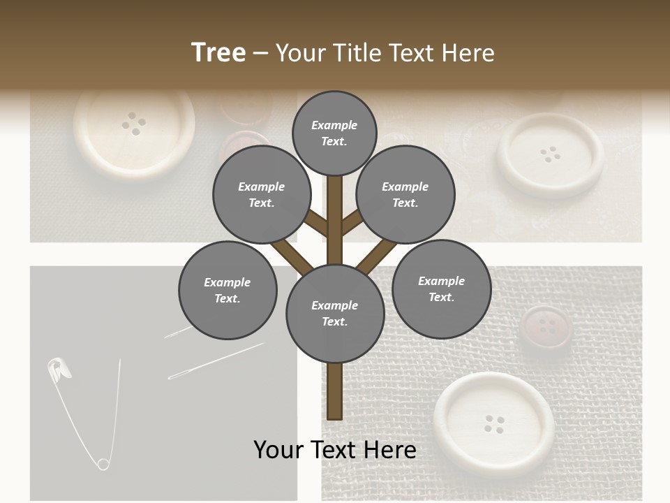 Steel Paper Accessories PowerPoint Template