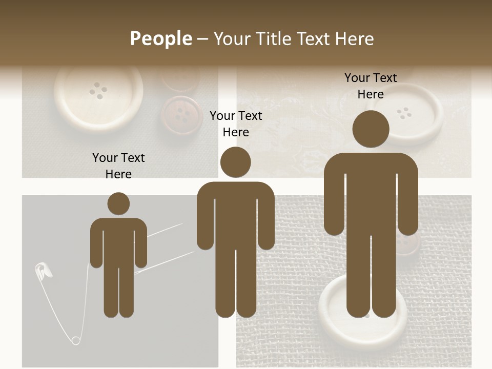 Steel Paper Accessories PowerPoint Template