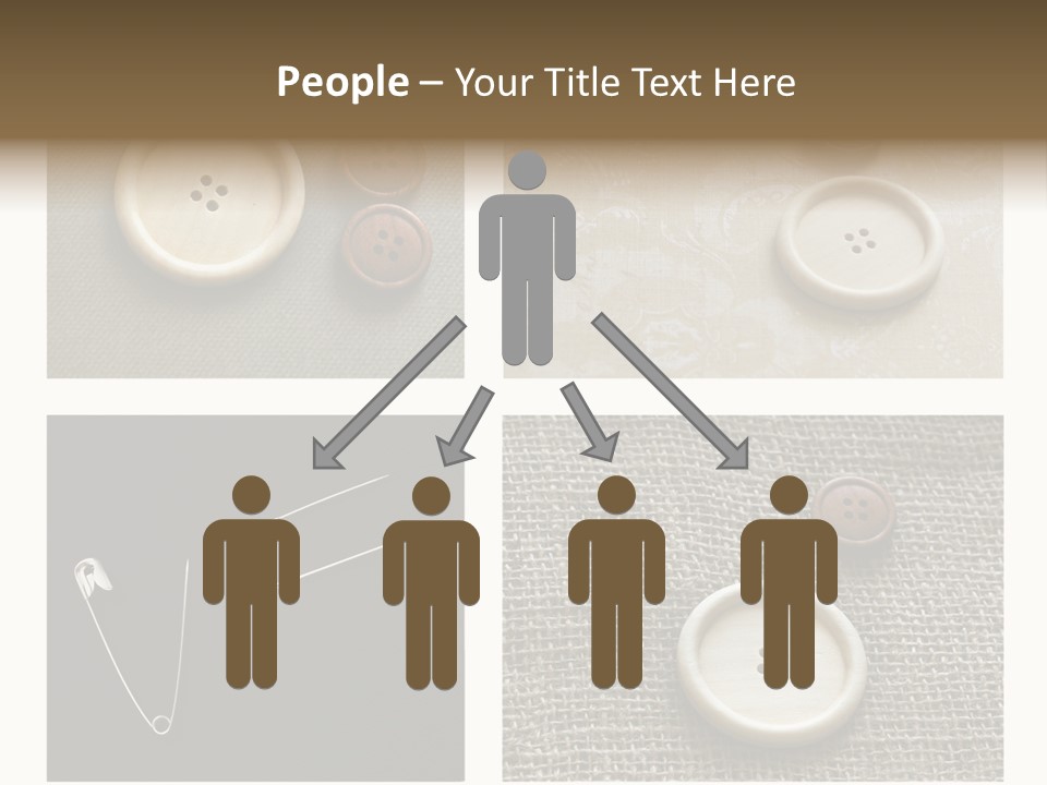 Steel Paper Accessories PowerPoint Template